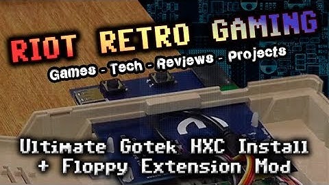 Ultimate Gotek HXC Install + Floppy Extension Mod