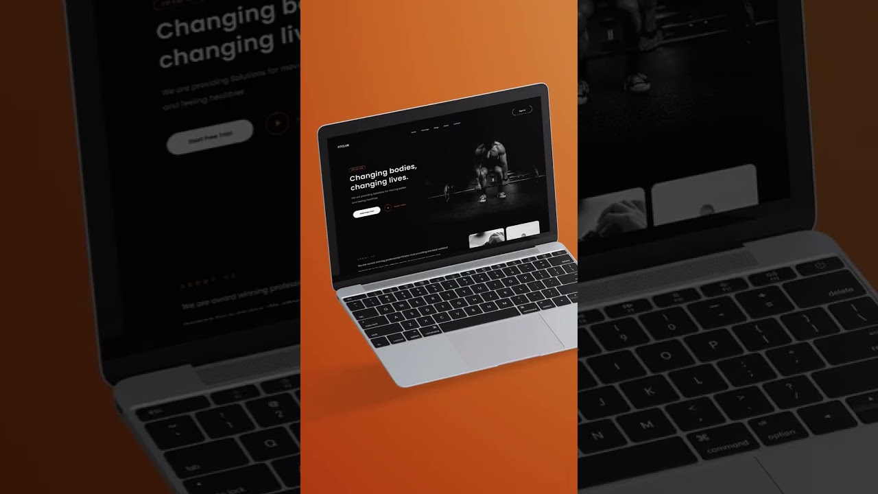Landing page design for gym & fitness at panchkula. Have a look 💻✅️🤟🏻