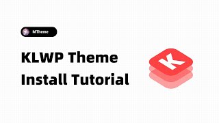 KLWP UI Theme Install Tutorial - Full Version screenshot 4