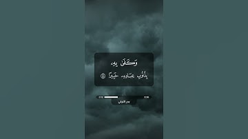 قرآن كريم - سورة الفرقان - بدر التركي | 58 - 59