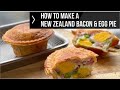 How to made a New Zealand Bacon & Egg Pie - It's a Kiwi classic! Using My Bistro Pie Maker