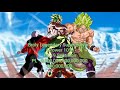 Goku and Vegeta and Gogeta Vs Broly Power Levels AVDBS INDIA
