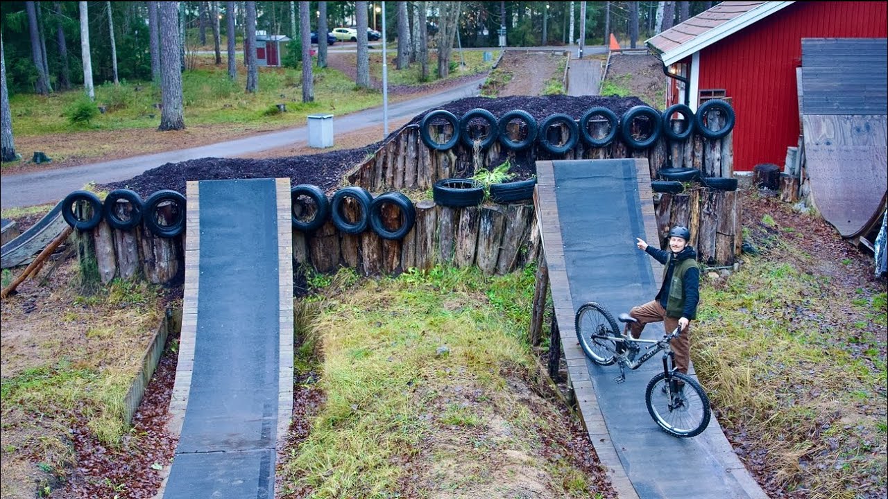 SLIP PROOF MTB DIRT JUMP RAMPS - DO THIS TO RIDE ALL YEAR LONG - YouTube