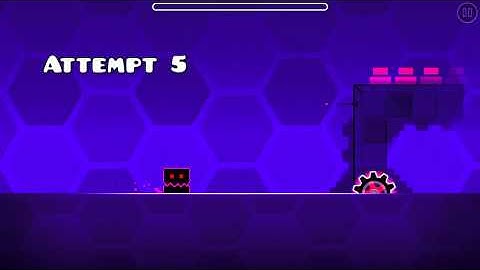 Geometry dash - Level 17 " Blast processing" - All secret coins