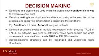 9. Decision Making in Python