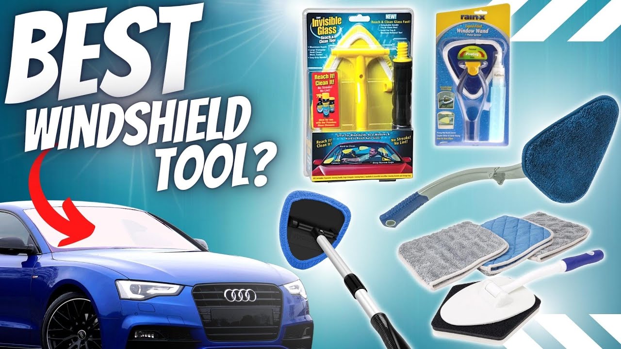 Car Window Cleaning Tools