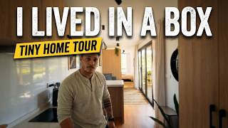 We Stayed In A Shipping Container Home In New Zealand 🇳🇿 | Tiny Home Tour