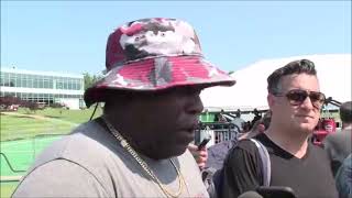 Hall of Famer Warren Sapp Dropping Knowledge on the Commanders D line. Montez Sweat praises him.