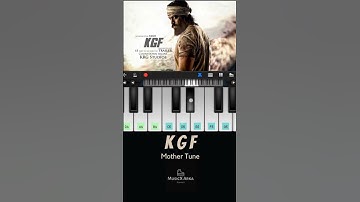 KGF💣🏴‍☠️mother Tune Piano Tutorial 🎹🔥#shorts #kgf #piano