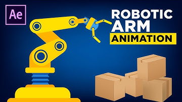 Robotic Arm Animation in After Effects Tutorial