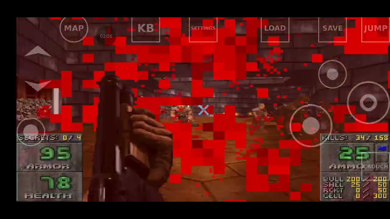 DOOM Beautiful doom mod on map of chaos on freedoom gameplay TSOH