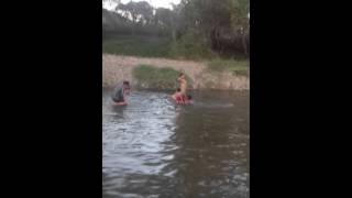 Bañando En Las Piedras El Rio De San Jose Poliutla Guerrero