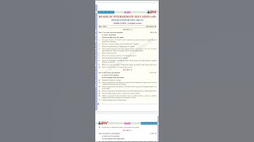 ap inter 2nd year physics march 2023 question paper leak!!😱 | inter 2nd year physics model papers