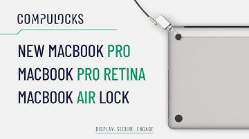 New MacBook Pro Lock - New MacBook Air Lock - New MacBook Pro Retina Lock