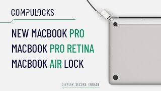 New MacBook Pro Lock - New MacBook Air Lock - New MacBook Pro Retina Lock