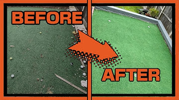 How to deep clean and refurbish my artificial fake grass