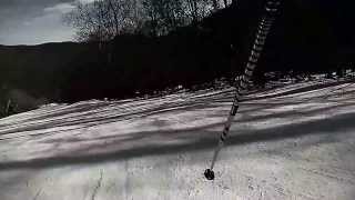 Wintergreen, VA  Skiing Cliffhanger GoPro