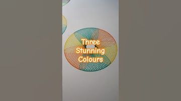 Beautiful Spirograph #satisfying #relaxing