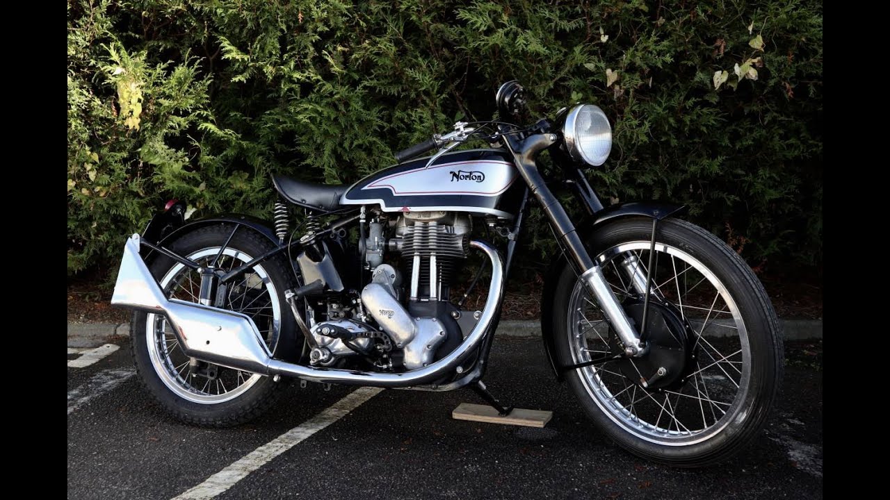 1952 Norton ES2 Plunger 500cc OHV for Sale YouTube