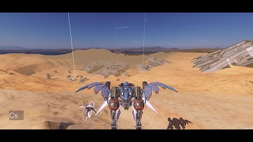 War Robots - Teleporting Outside the Map Dreadnought (Developer Build)