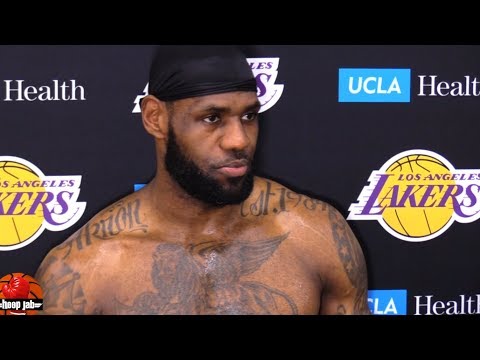 LeBron James Thinks Every Laker Game Will Be Emotional Going Forward After Kobe's Death. HoopJab