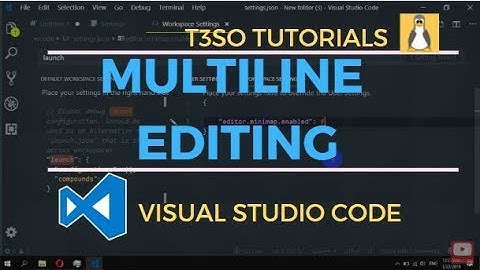 Multiline editing in Visual Studio Code