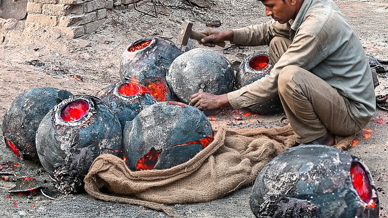 Dangerous Way These Villagers Produce Weird but Expensive Black Salt