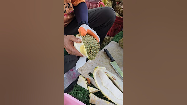 ทุเรียนหมอนทองชั่งขีดขายเนื้อล้วน #สร้างอาชีพ #streetfood #shorst