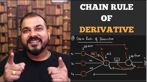 Tutorial 5-Chain Rule Of Derivative In Backward Propogation-Krish Naik Hindi