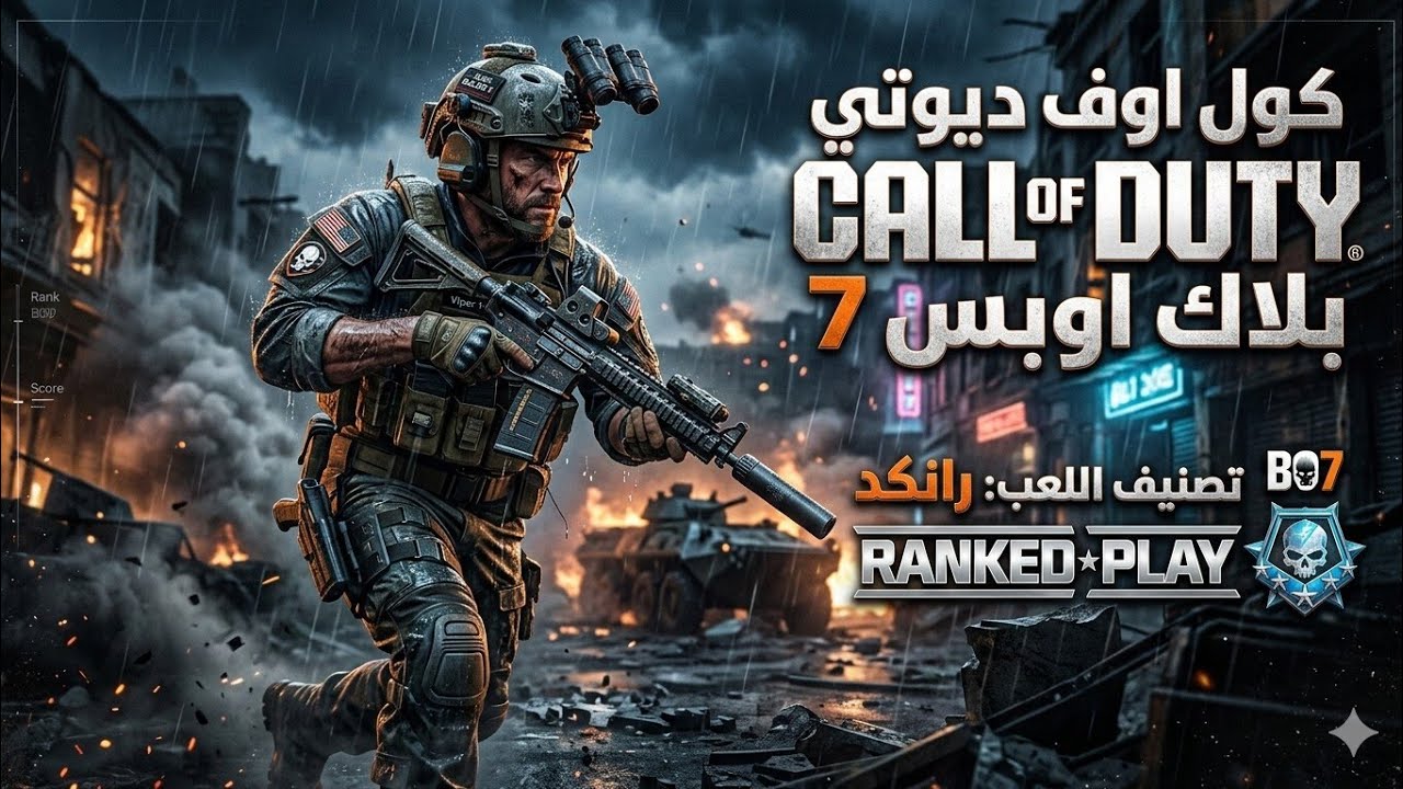 قهر الخصوم رانك Call of Duty Black Ops 7 ranked play