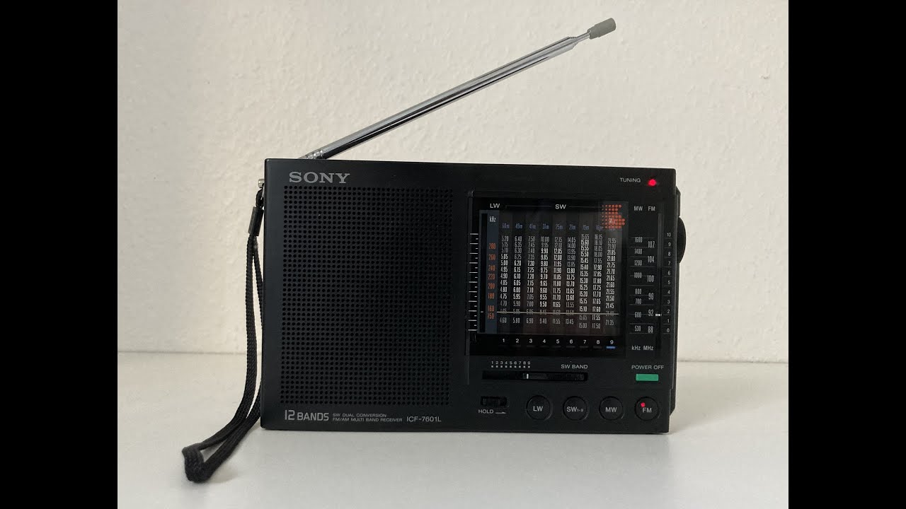 SONY ICF 7601L 12 Bands Radio 
