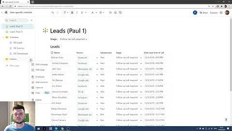 Coda trick: User-specific filters