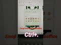 Msoffice😀👍🖐️ Emoji 😌😍❤️ shortcut key #getdot #viral #subscriber#msoffice