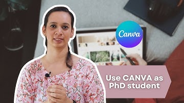How to be a productive PhD student using CANVA ?