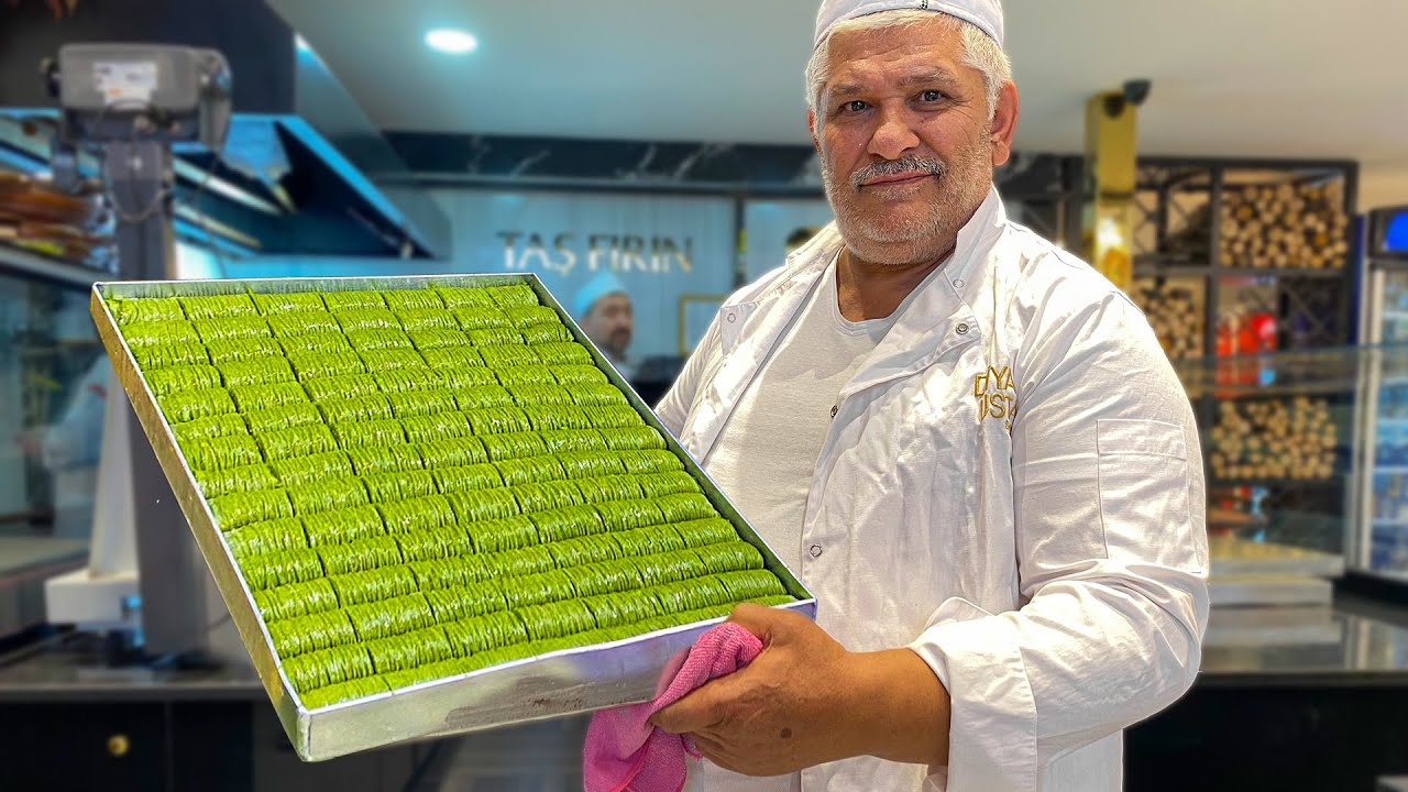 The Most Popular and Famous Chef of Turkish Baklava! How Do They Make Turkish Baklava?