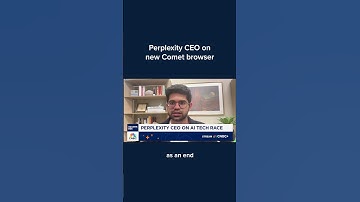 Perplexity CEO on new Comet browser