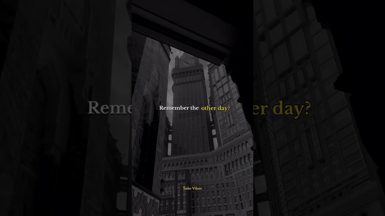 Allah wants to say something to you.. 