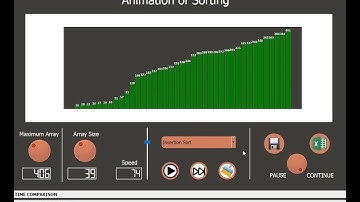 Sorting Algorithms Application 1 with PyQt - Fall 2020