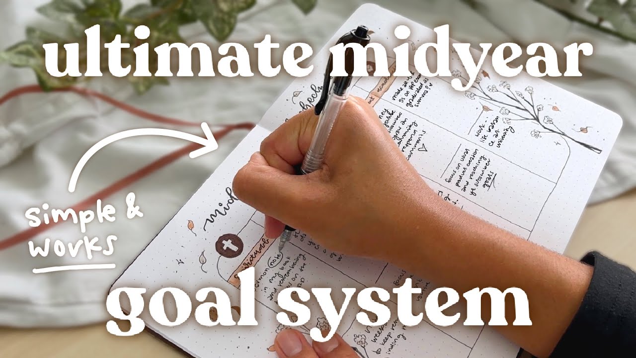 how to ACHIEVE goals with your bullet journal/notion + FREE goal setting template !! ☁️