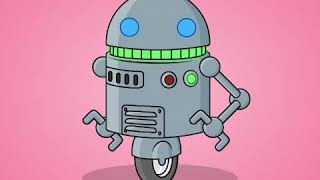 A Robots Watching "Spongebob Squarepants Texas Runaway"