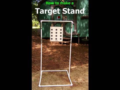 How To Build a Target Stand - YouTube