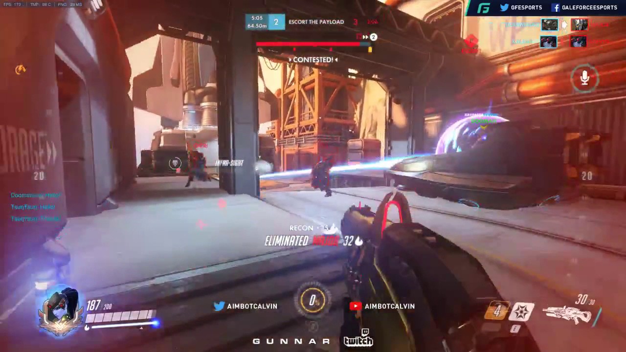 AimbotCalvin's Insane widow shot