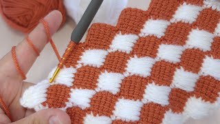 super easy crochet Knitting ?Muhteşem Tığ İşi Bebek Battaniyesi Yelek Örgü Modeli