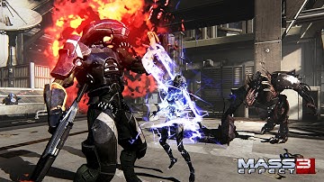 Mass Effect 3 Multiplayer: Reckoning DLC - Geth Juggernaut Soldier [HD] Gameplay