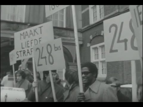 Andere Tijden - Eerste homo/lesbienne demonstratie 1969; Roze Zaterdag Amersfoort 1982 geweld