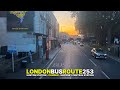 From euston to hackney aboard london bus 253 an immersive london bus ride in 4k from the best seat