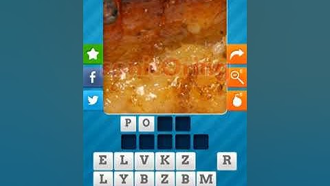 Close Up Food Level 5 Answers