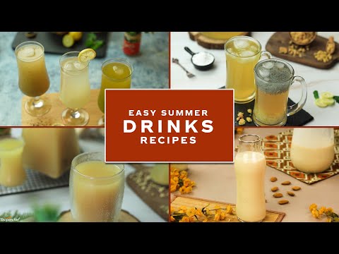 Easy Summer Drinks | Healthy Drinks For Summer | Best Summer Drinks | SooperChef