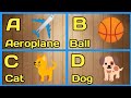 545, a for apple b for ball, ABCD rhymes video, abcd English alphabet, Hindi English pathshala