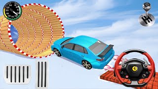 🏎️ Car Stunts Ramp Race Car Game | Mega Ramp Racing & Impossible Car Stunts 🔥 Android Gameplay screenshot 4